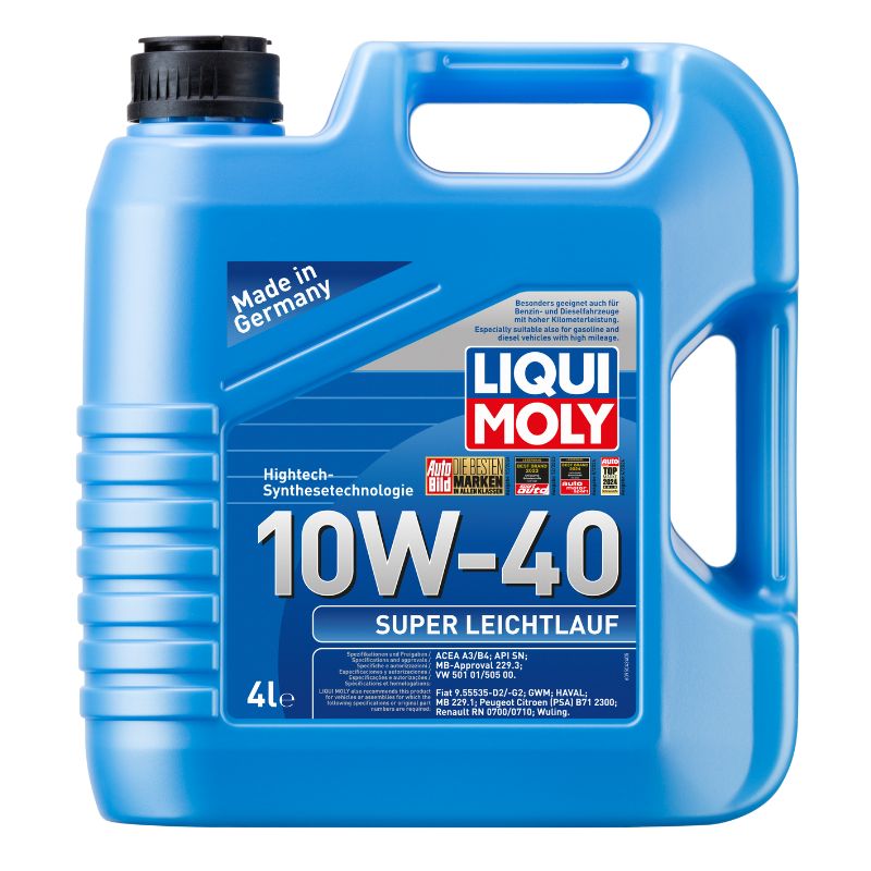 DẦU NHỚT Ô TÔ (SUPER LEICHTLAUF 10W40 LIQUI MOLY) 4L - 9504