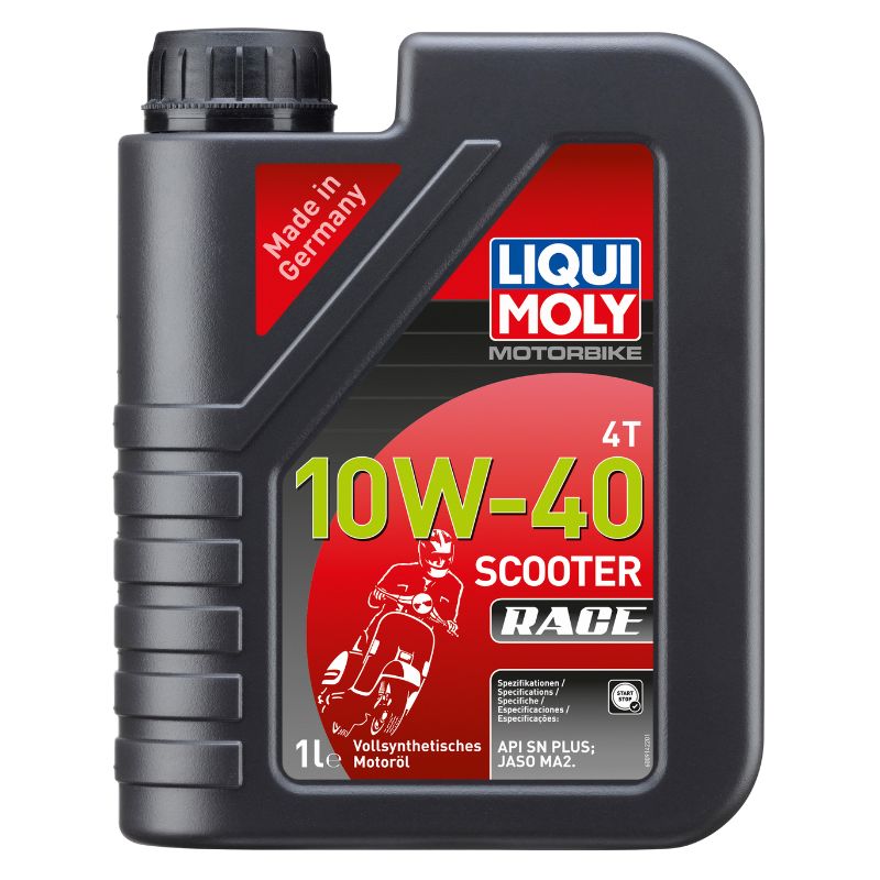 NHỚT XE MÁY (MOTORBIKE 4T 10W40 SCOOTER RACE LIQUI MOLY) - 20826