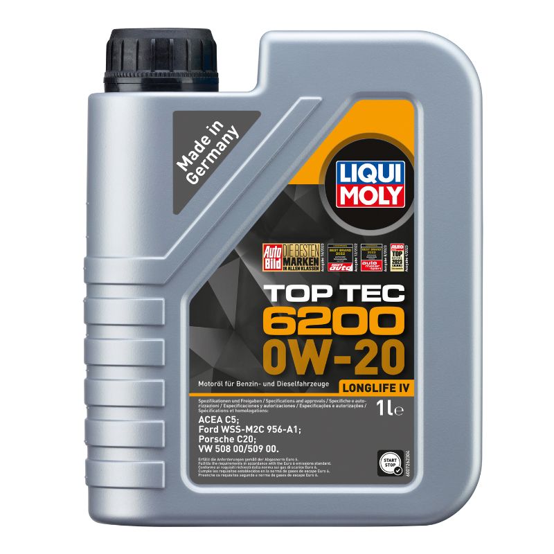 DẦU NHỚT Ô TÔ (TOP TEC 6200 0W20 LIQUI MOLY) 1L - 20787