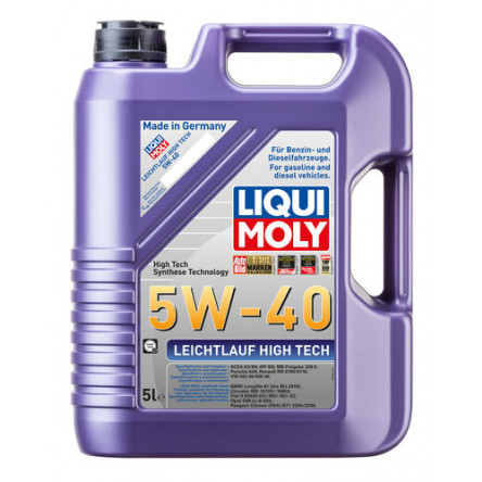DẦU NHỚT Ô TÔ (LEICHTLAUF HIGH TECH 5W40 LIQUI MOLY) 5L - 2328