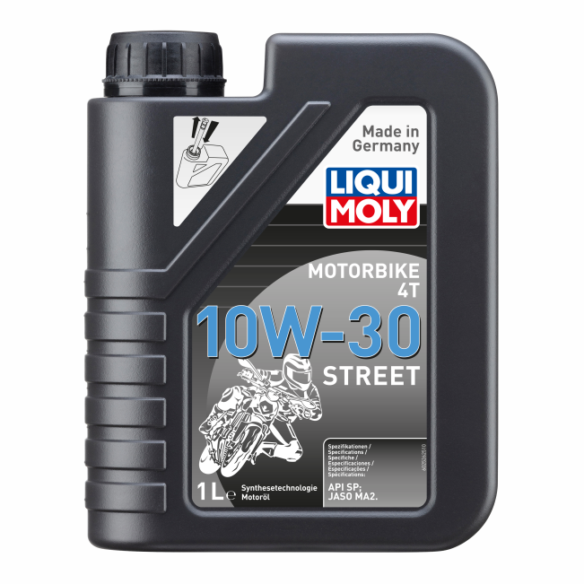 DẦU NHỚT ĐỘNG CƠ XE MÁY LIQUI MOLY (MOTORBIKE 4T STREET 10W-30 1L) - 2526