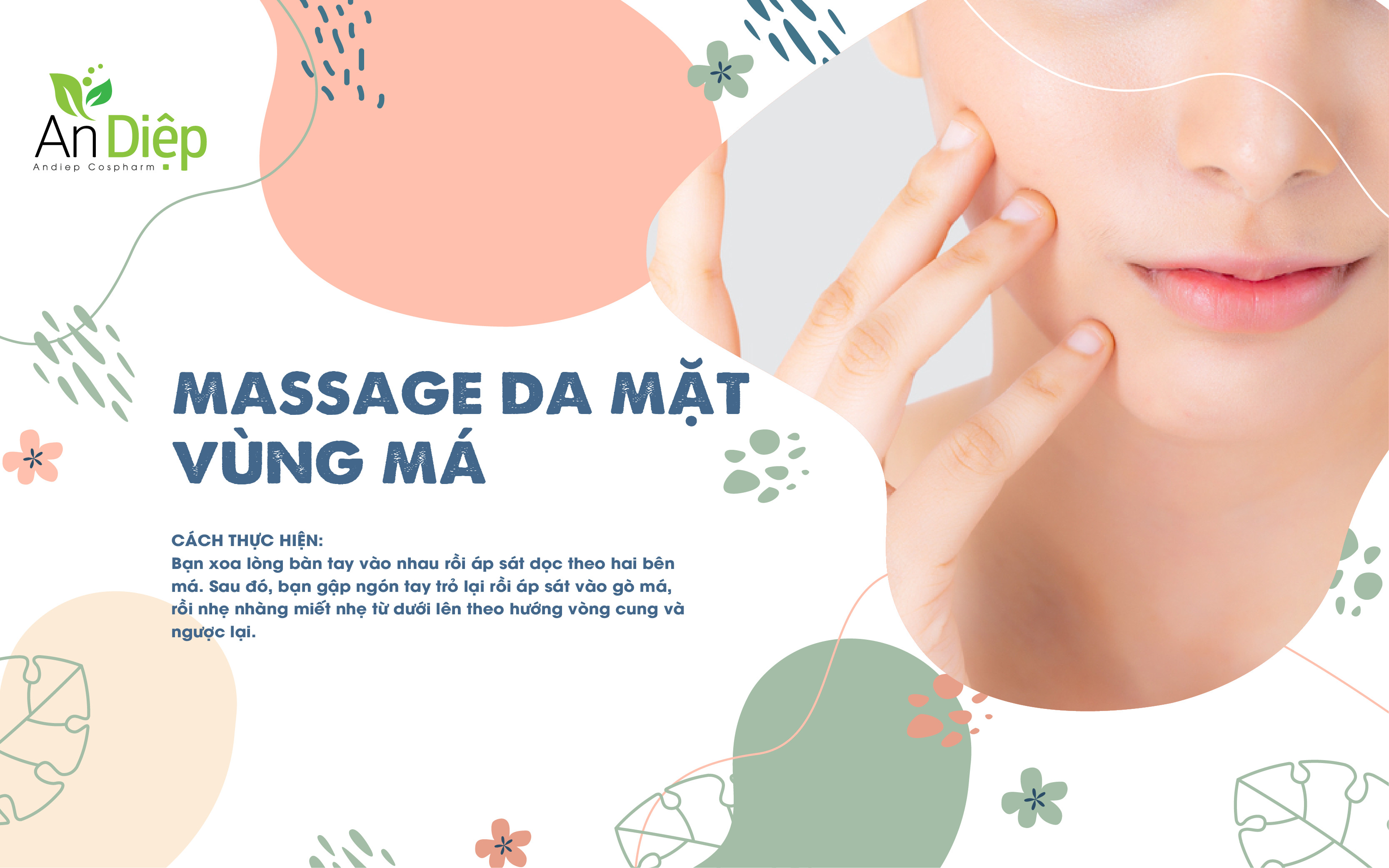 Massage da mặt vùng má