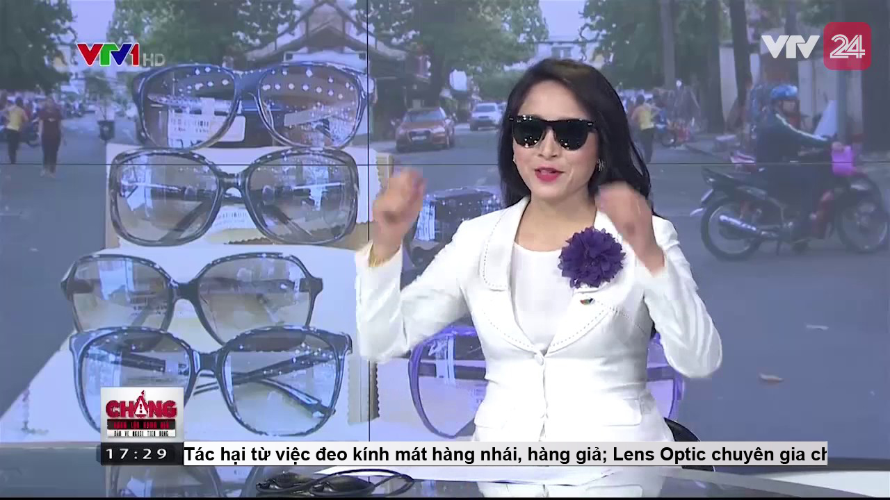 Tác hại từ việc đeo kính mát hàng nhái, hàng giả