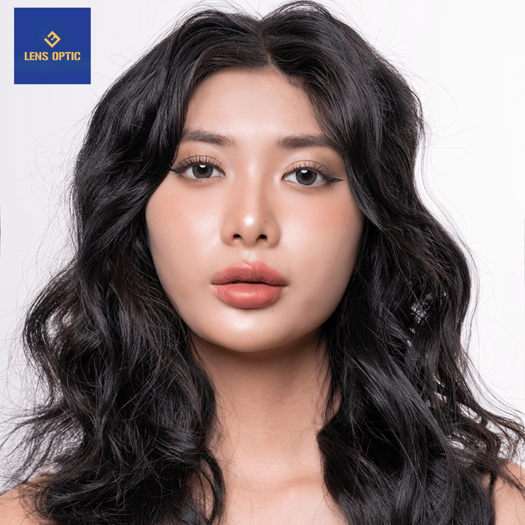 Kính áp tròng Lensgraphy 1 ngày màu Sweet Circle Gray - Lens Optic