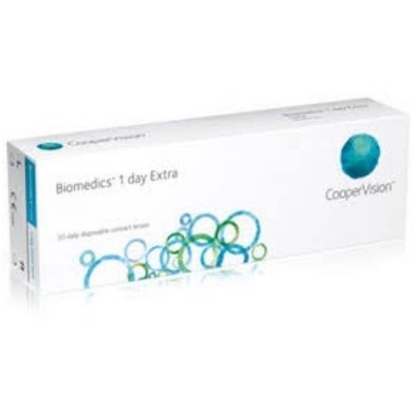 Kính Áp Tròng Biomedics 1 Day Extra Trong Suốt – Lens Không Màu Có Độ Cận