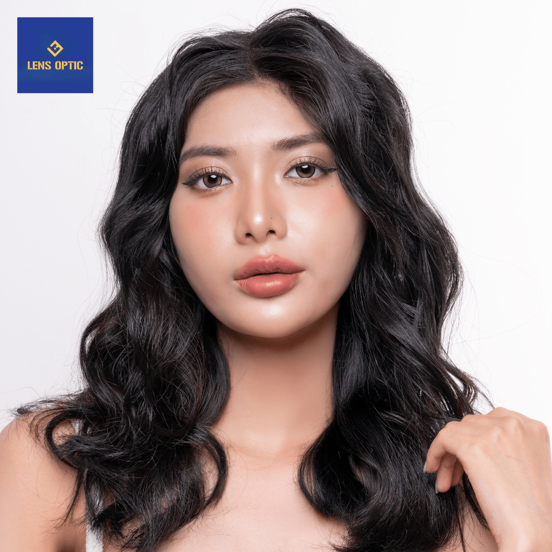 Kính áp tròng Lensgraphy 1 ngày màu Blur Magic Beige - Lens Optic