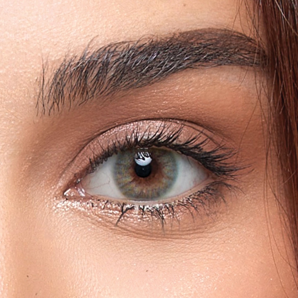 Kính Áp Tròng 1 Tháng RAYA GREEN, Lens Xanh Lá Tự Nhiên Cuốn Hút