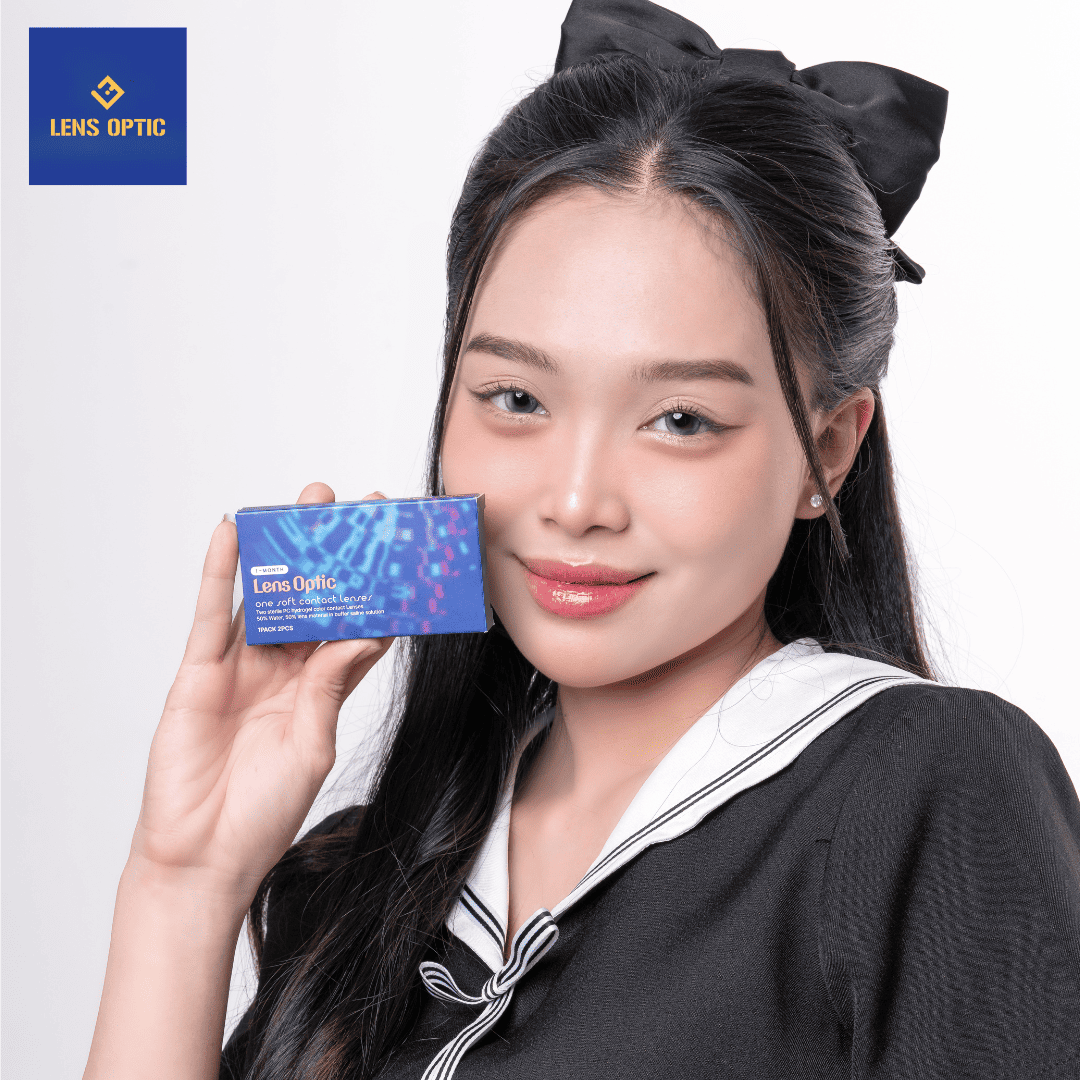 Kính áp tròng 1 tháng Lensoptic Hazel