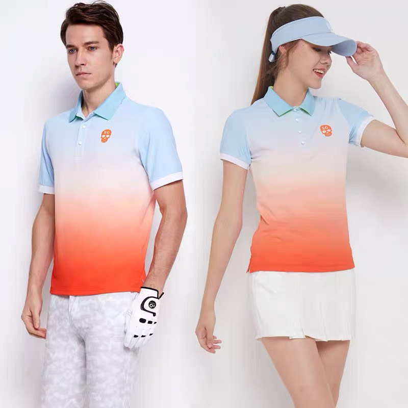 áo golf đôi nam nữ chính hãng swan love golf