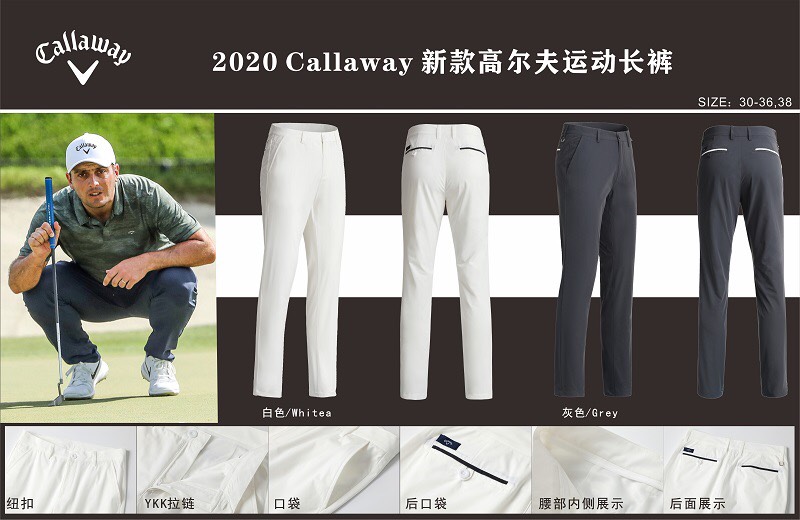 quần golf callaway new 2020 -shop golf hồng nhung