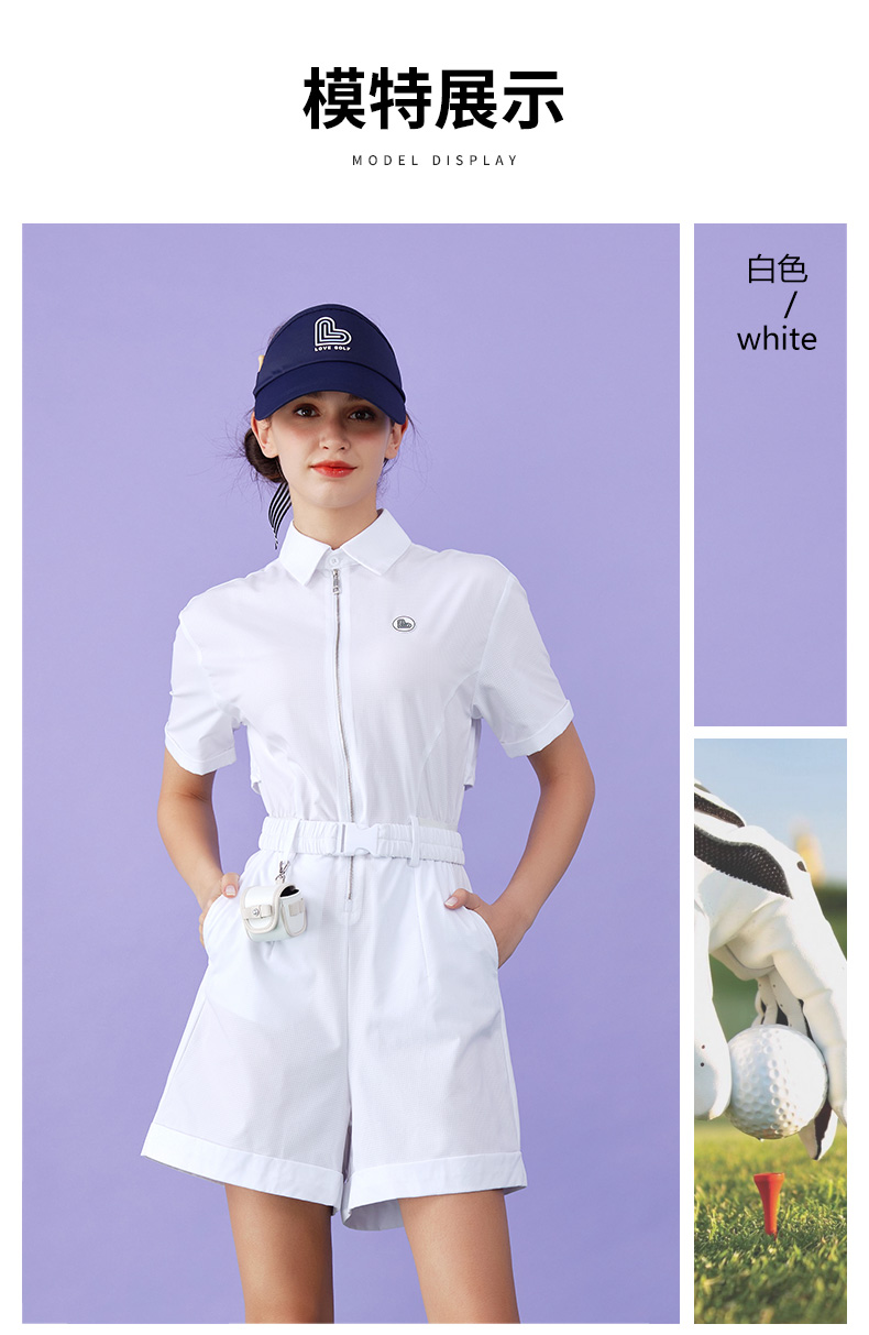 Sét Jum golf nữ Love Golf chính hãng new Shop golf Hồng Nhung