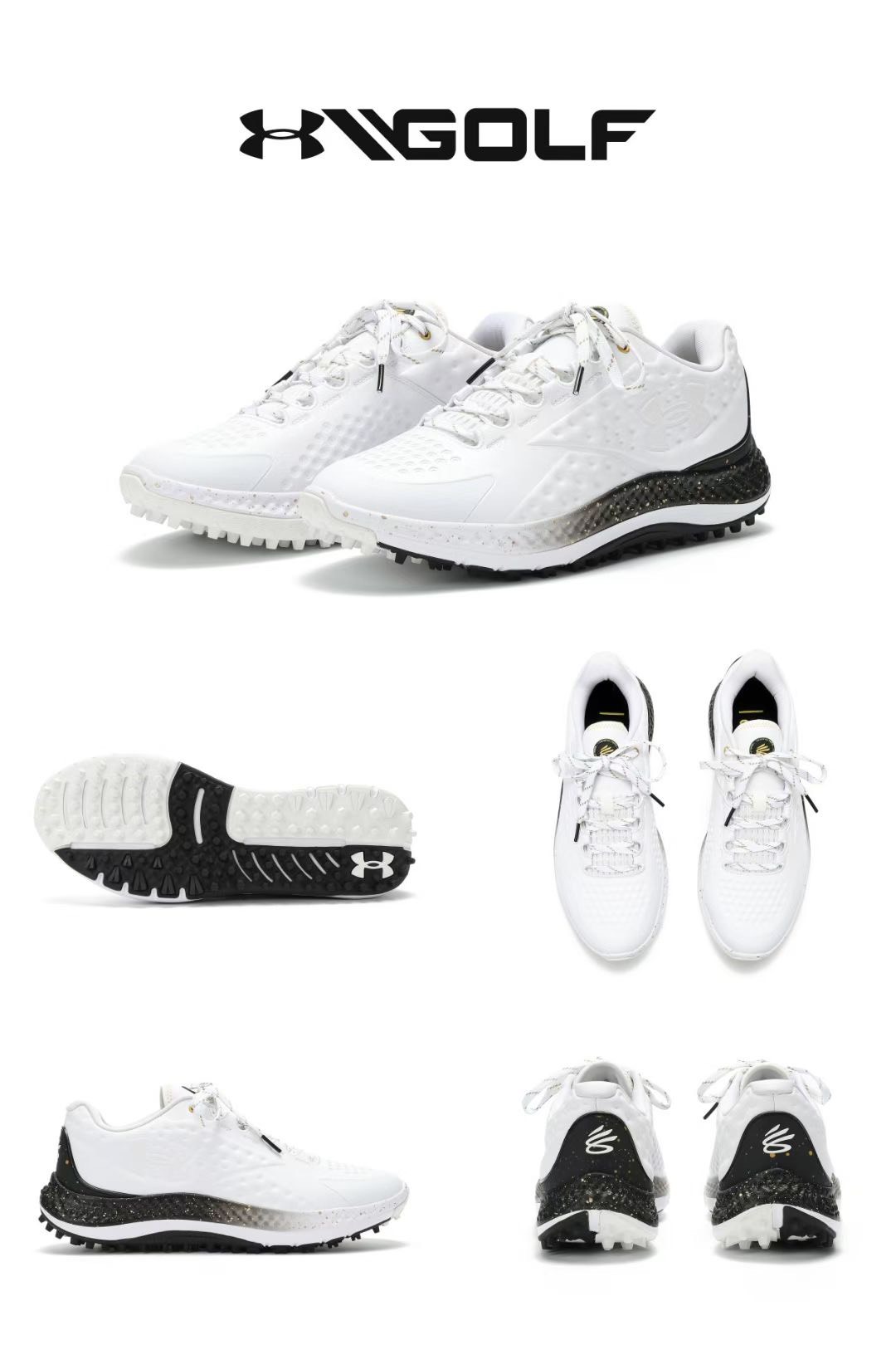 giày golf nam UA NEW shop golf Hồng Nhung+ tặng kèm tất golf