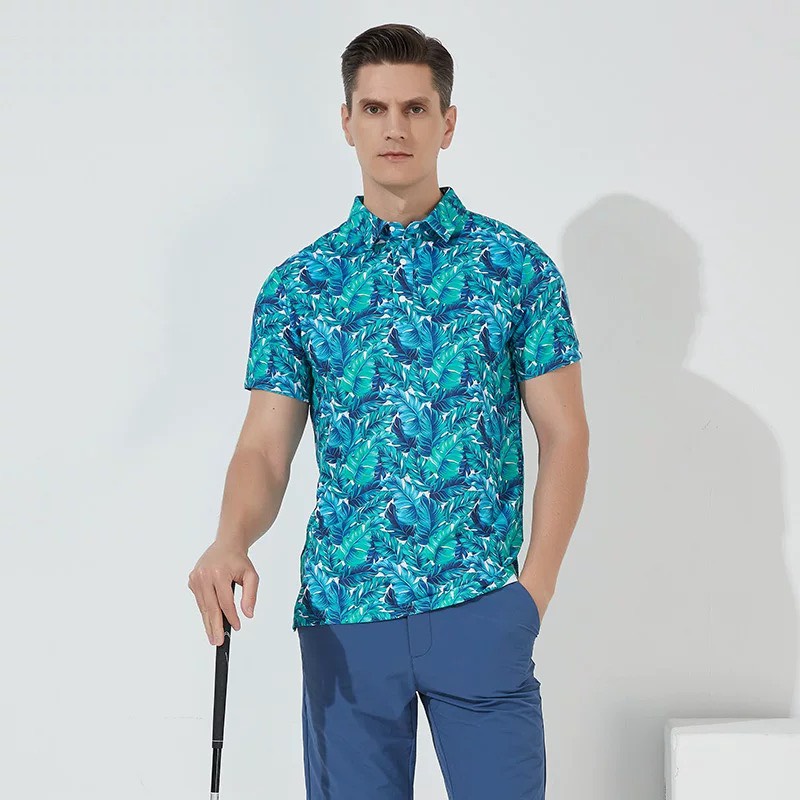 áo golf nam Titleist new shop golf hồng nhung