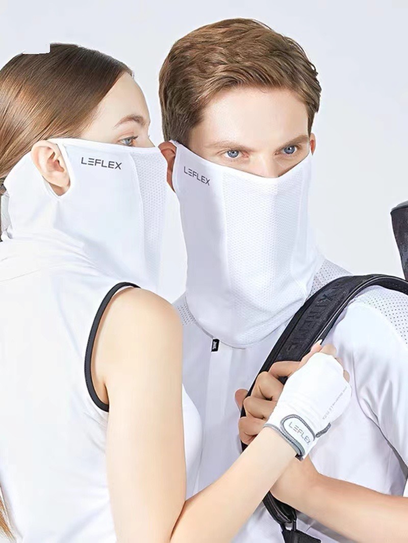 khẩu trang chống nắng LEFLEX hàn quốc new shop golf hồng nhung 19th hole- hàng có sẵn