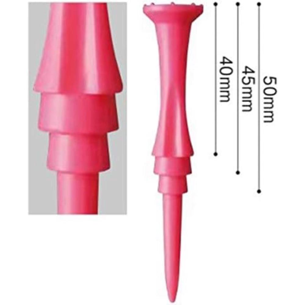 Tee golf Daiya Golf Polycarbonate Tee TE-443 Shop golf Hồng Nhung
