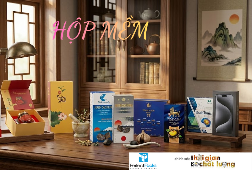 Dịch Vụ Thiết Kế & In Ấn Hộp Mềm Trọn Gói: Tối Ưu Chi Phí, Nâng Tầm Thương Hiệu