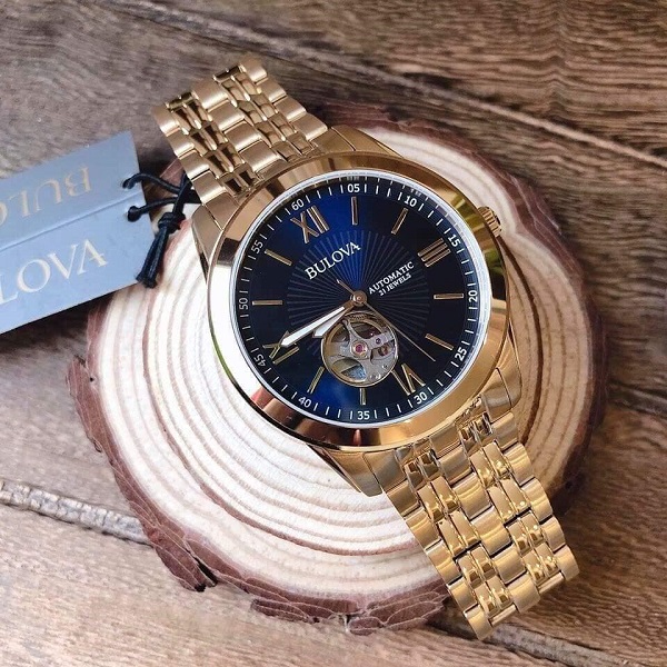 Đồng hồ Bulova Nam mặt tròn