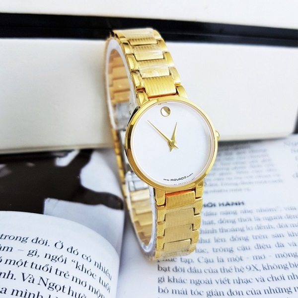 Đồng hồ Sapphire nữ mạ vàng