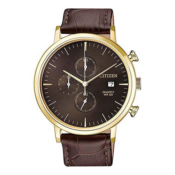 Lịch lãm với đồng hồ Citizen Nam - AN3612-09X - dây da