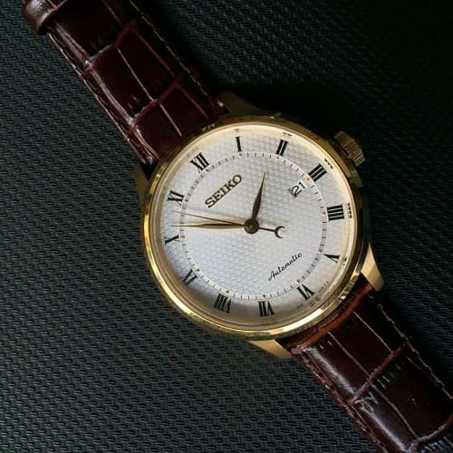 Mẫu đồng hồ Seiko dây da Automatic