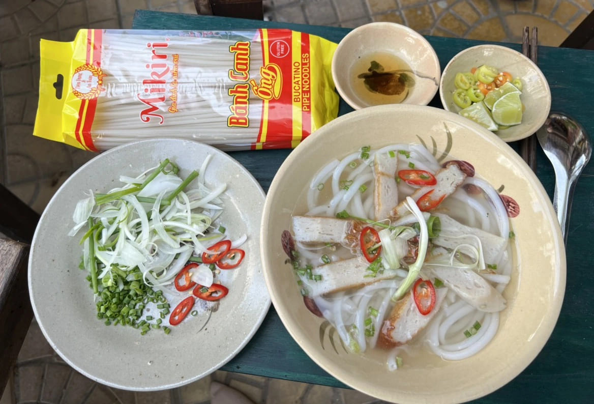 BÁNH CANH ỐNG MIKIRI - SỢI BÁNH CANH BỘT GẠO CHẤT LƯỢNG Banh-canh-ong-1