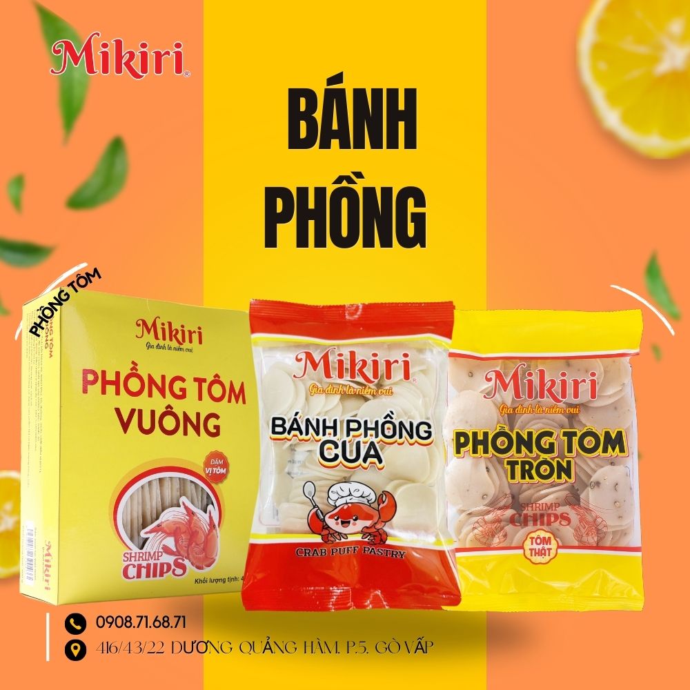 Bánh phồng Mikiri - Bạn đã thử chưa?