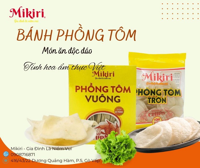 Biến tấu món ăn đa dạng cùng bánh phồng tôm Mikiri Banh-phong-tom-8defe372-7f6f-42f5-ac5c-3e04056660d9