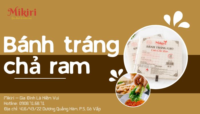 Quán ăn, ẩm thực: Bánh tráng cuốn chả ram Mikiri Banh-trang-cha-ram