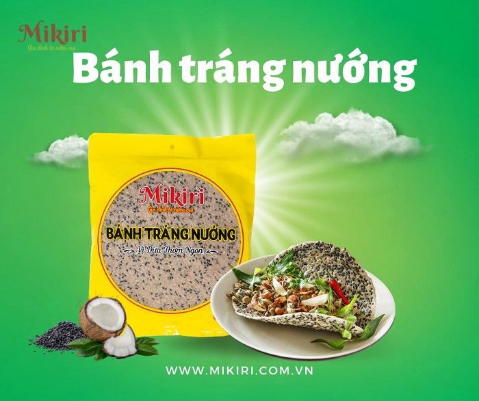 Hến xúc bánh đa với bánh tráng nướng sẵn Mikiri Banh-trang-nuong-1