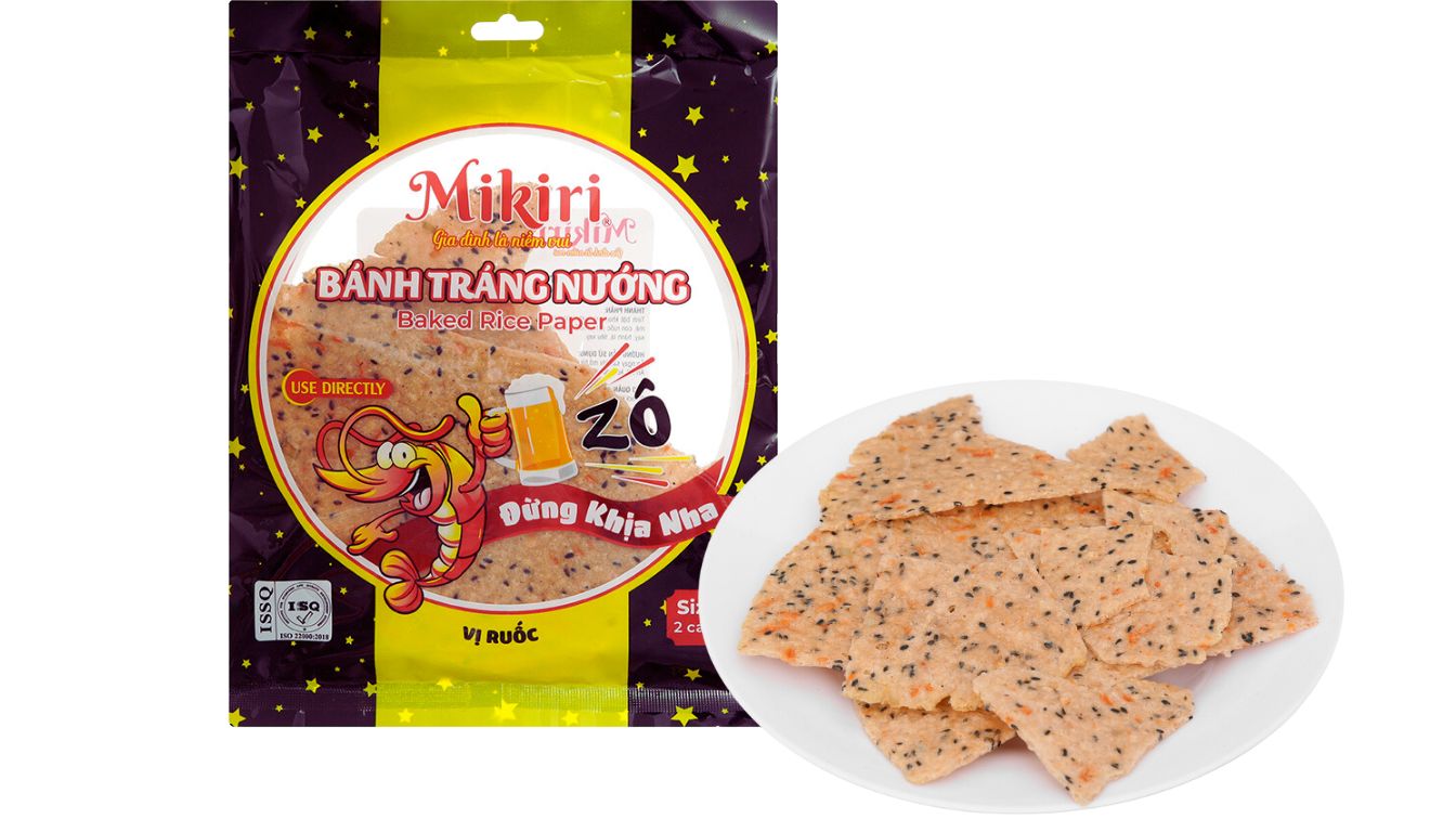 BÁNH TRÁNG NƯỚNG RUỐC MIKIRI - BÁNH TRÁNG NƯỚNG GIÒN NGON HẤP DẪN Banh-trang-nuong-ca-khia-mikiri