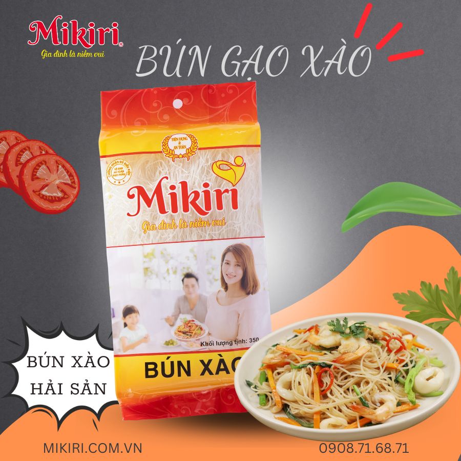 Bún gạo xào với nhiều biến tấu cực ngon