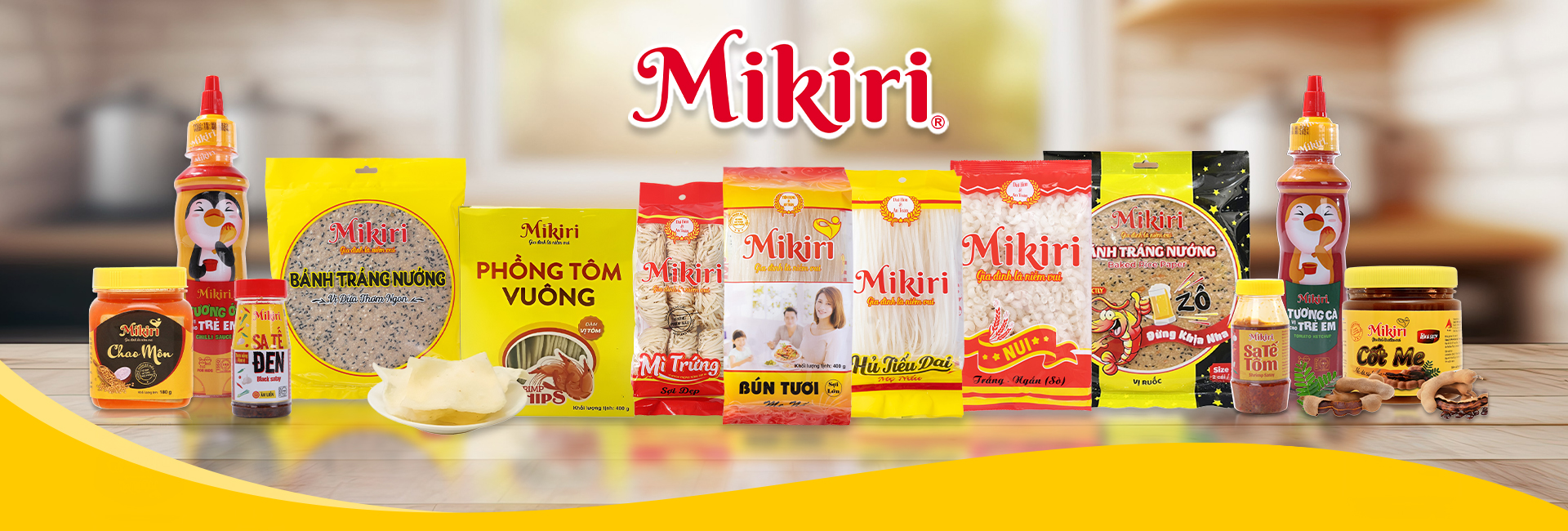 Nhãn hàng Mikiri trực thuộc công ty TNHH SX-TM-DV T&Z