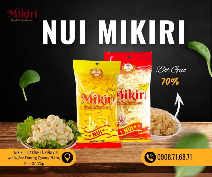 Sản phẩm nui cao cấp, chất lượng đến từ nui Mikiri Thuc-pham-nui-mikiri