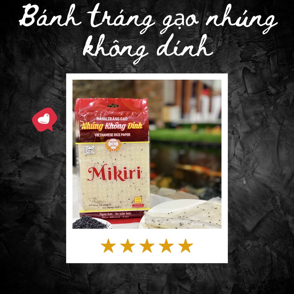 Bánh tráng gạo Mikiri - Nguyên liệu cao cấp cho món cuốn Tk-d384d4d4-a99a-468b-b0c9-b3d499527e0e