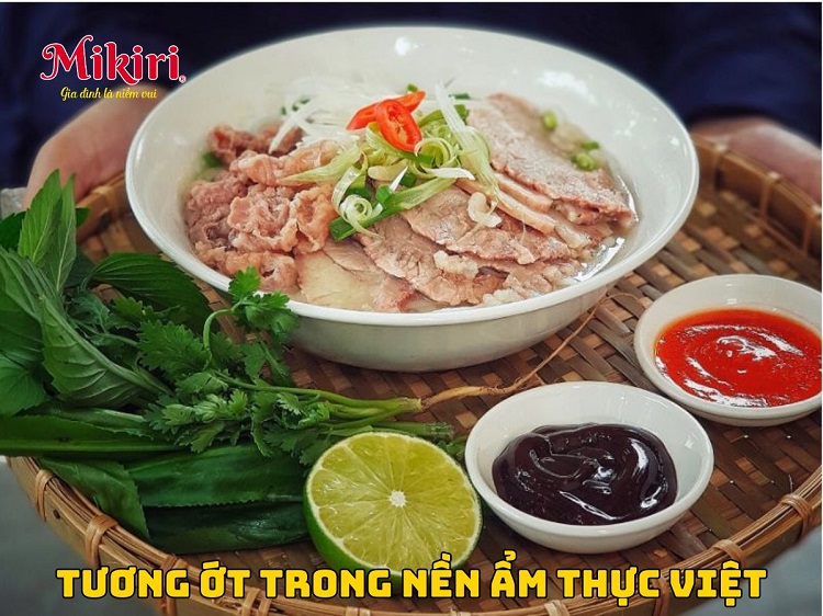 Tương ớt trong nền ẩm thực Việt