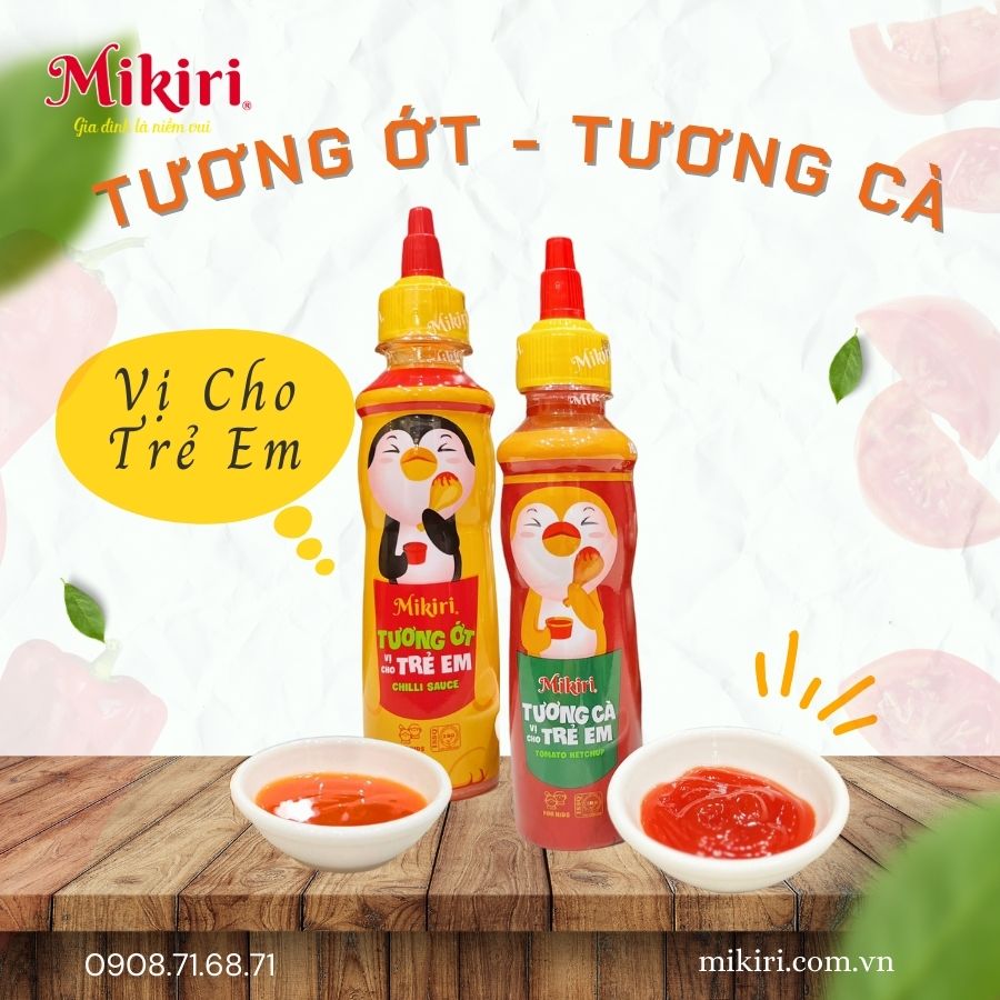 Tương ớt, tương cà - Sản phẩm mới dành riêng cho trẻ em Tuong-ot-tuong-ca