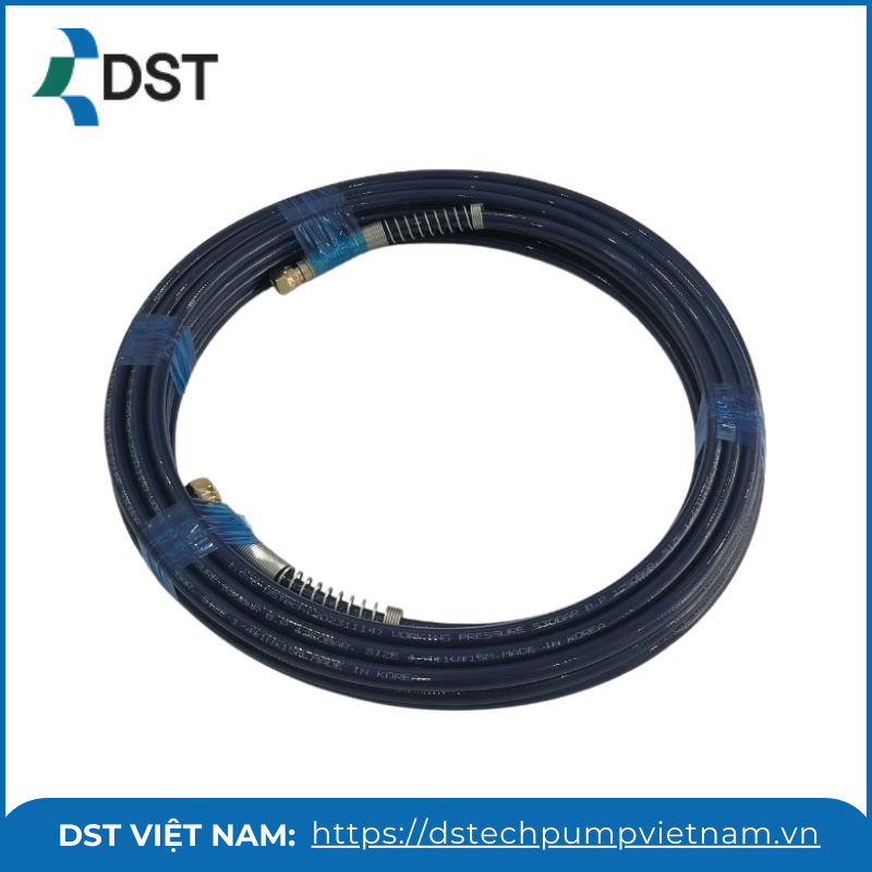 Dây phun sơn bố thép 1/4*15m/cuộn