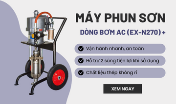 Máy phun sơn DÒNG BƠM AC (ex-N270) +