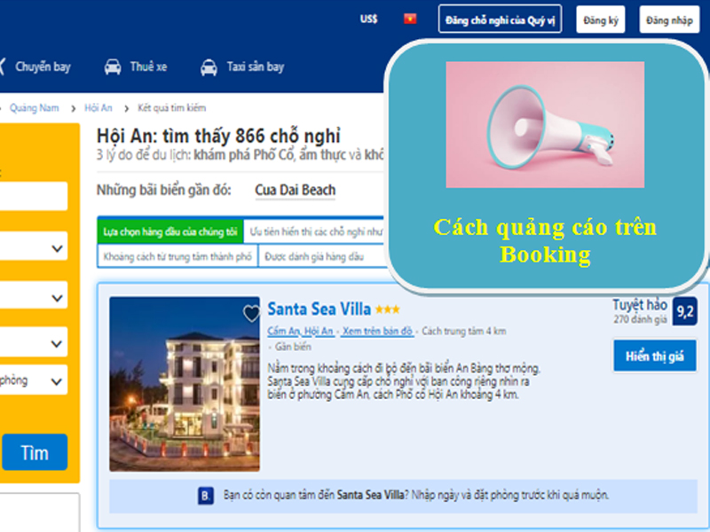 4 CÁCH QUẢNG CÁO TRÊN BOOKING GIÚP KHÁCH SẠN THU HÚT NHIỀU LƯỢT ĐẶT PHÒNG