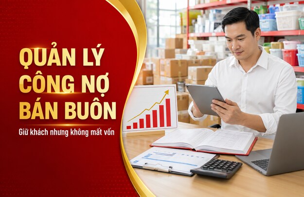 Cách Quản Lý Công Nợ Khi Bán Buôn Đồ Gia Dụng: Giữ Khách Nhưng Không Mất Vốn