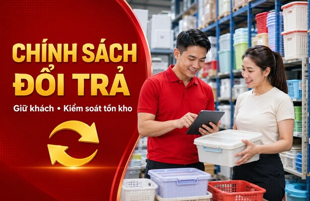 Cách Xây Dựng Chính Sách Đổi Trả Hàng Cho Đại Lý Gia Dụng: Giữ Khách Nhưng Không Tăng Tồn Kho