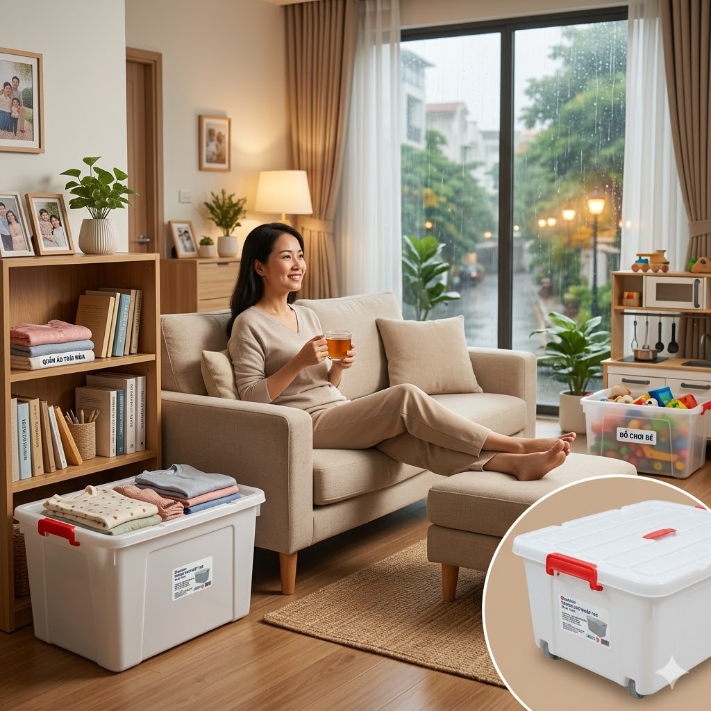 hạnh phúc đôi khi không phải là mua thêm thật nhiều thứ mới.?