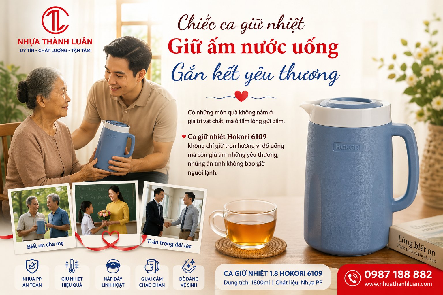 CHIẾC CA GIỮ NHIỆT VÀ BÀI HỌC VỀ ÂN TÌNH KHÔNG BAO GIỜ NGUỘI LẠNH