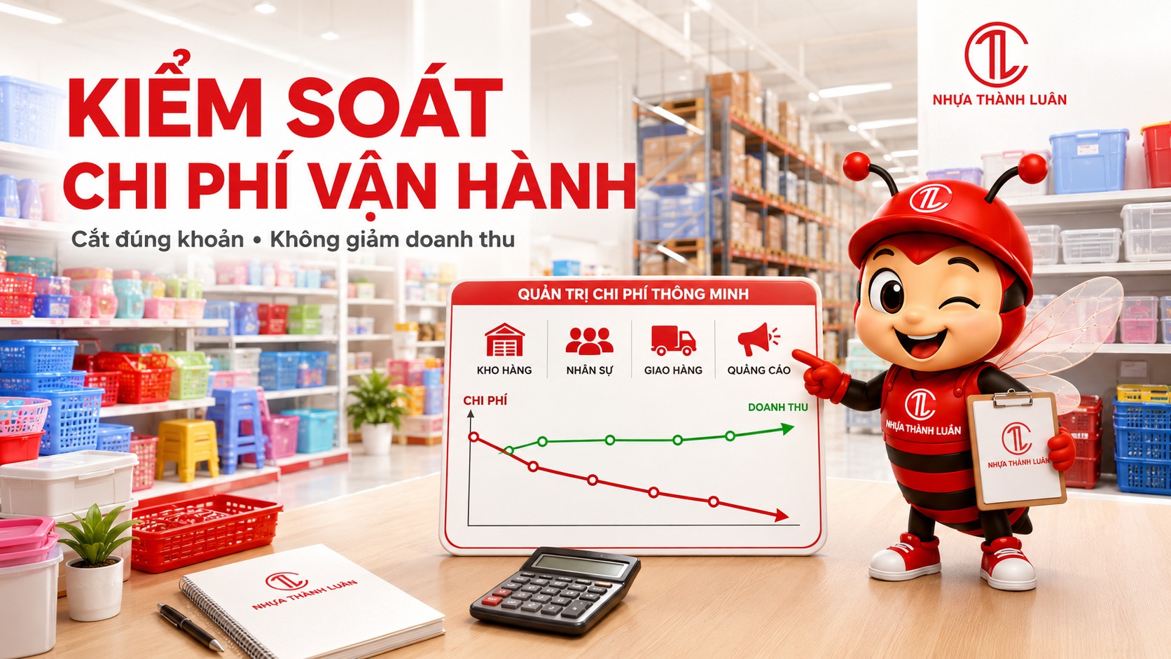 Cách Kiểm Soát Chi Phí Vận Hành Cửa Hàng Gia Dụng: Cắt Đúng Khoản, Không Làm Giảm Doanh Thu