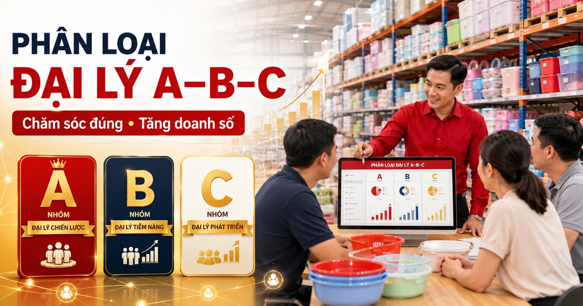 Cách Phân Loại Đại Lý A–B–C Để Chăm Sóc Đúng Và Tăng Doanh Số