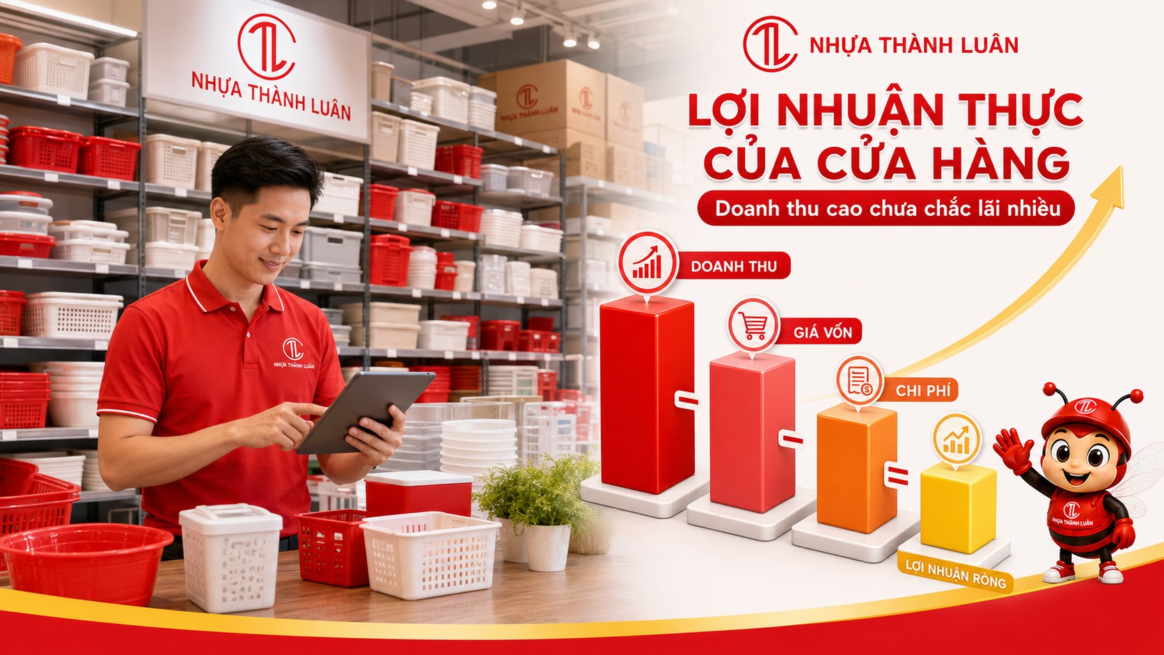 Cách Tính Lợi Nhuận Thực Của Cửa Hàng Gia Dụng: Doanh Thu Cao Chưa Chắc Lãi Nhiều