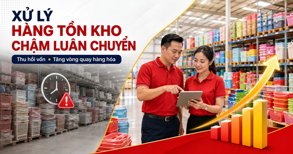 Cách Xử Lý Hàng Tồn Kho Chậm Luân Chuyển Cho Cửa Hàng Gia Dụng