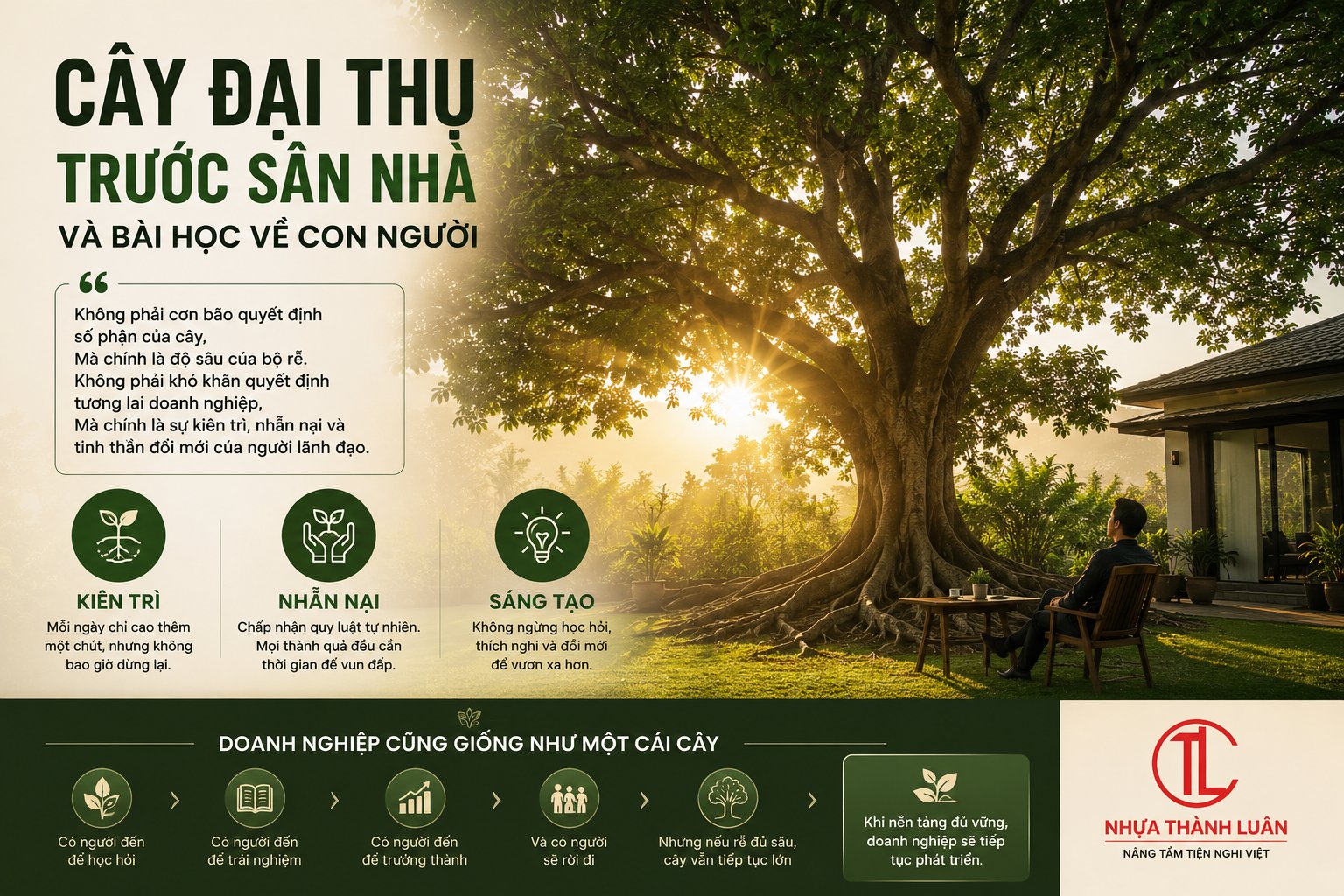 Cây Đại Thụ Trước Sân Nhà Và Bài Học Về Con Người