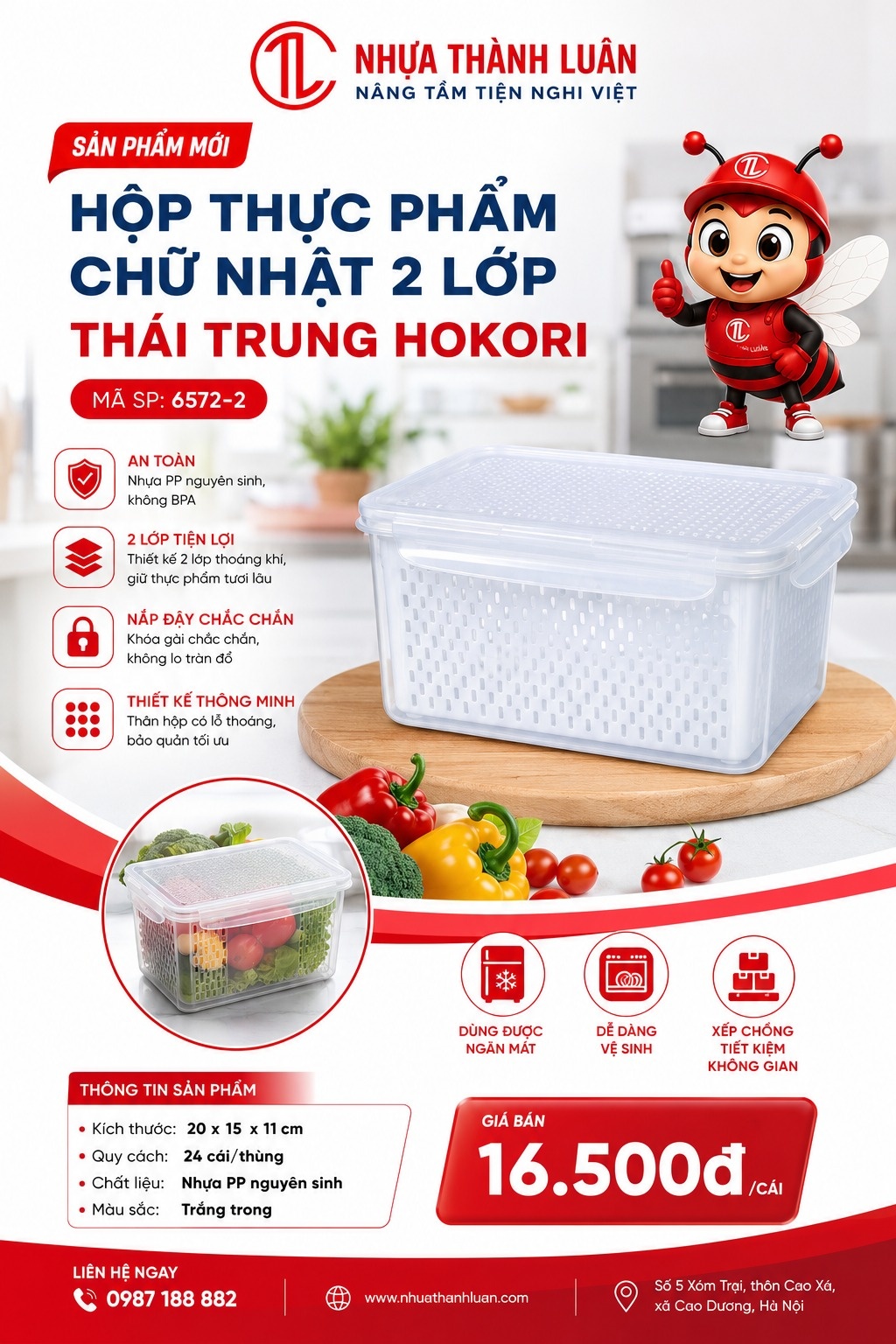 Hộp Thực Phẩm 2 Lớp Có Thực Sự Giúp Rau Củ Tươi Lâu Hơn? Góc Nhìn Từ Thói Quen Bảo Quản Thực Phẩm Của Người Việt