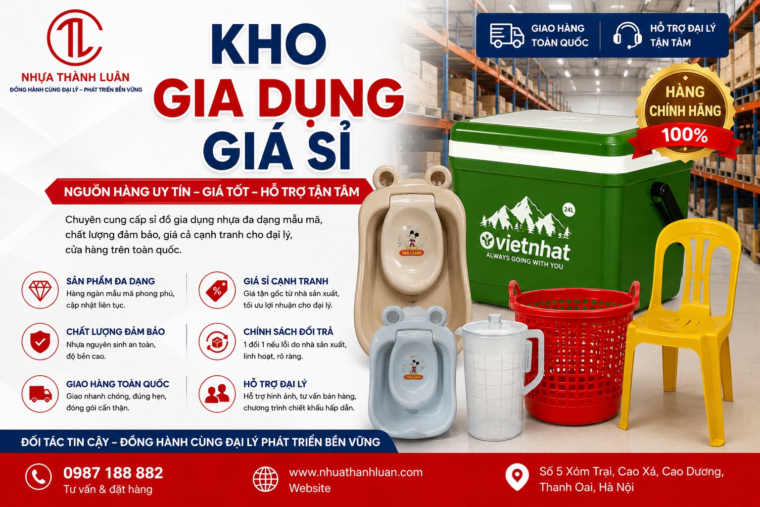 Kho Gia Dụng Giá Sỉ – Chìa Khóa Thành Công Của Hàng Nghìn Đại Lý Gia Dụng Trên Toàn Quốc
